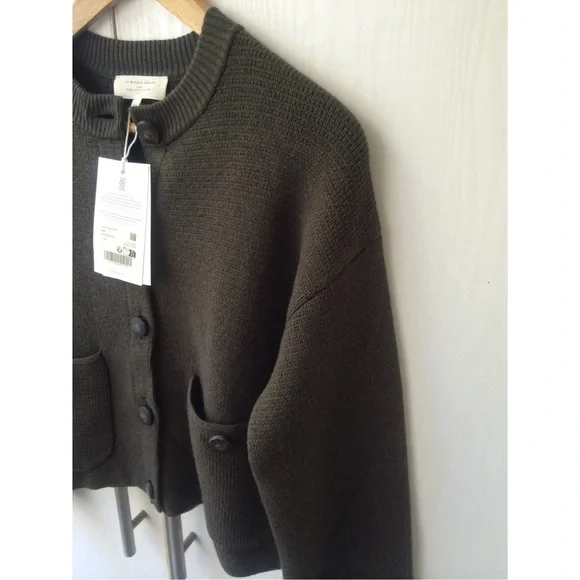 NWT SEZANE VALERIO JACKET CARDIGAN
KHAKI - Picture 5 of 14